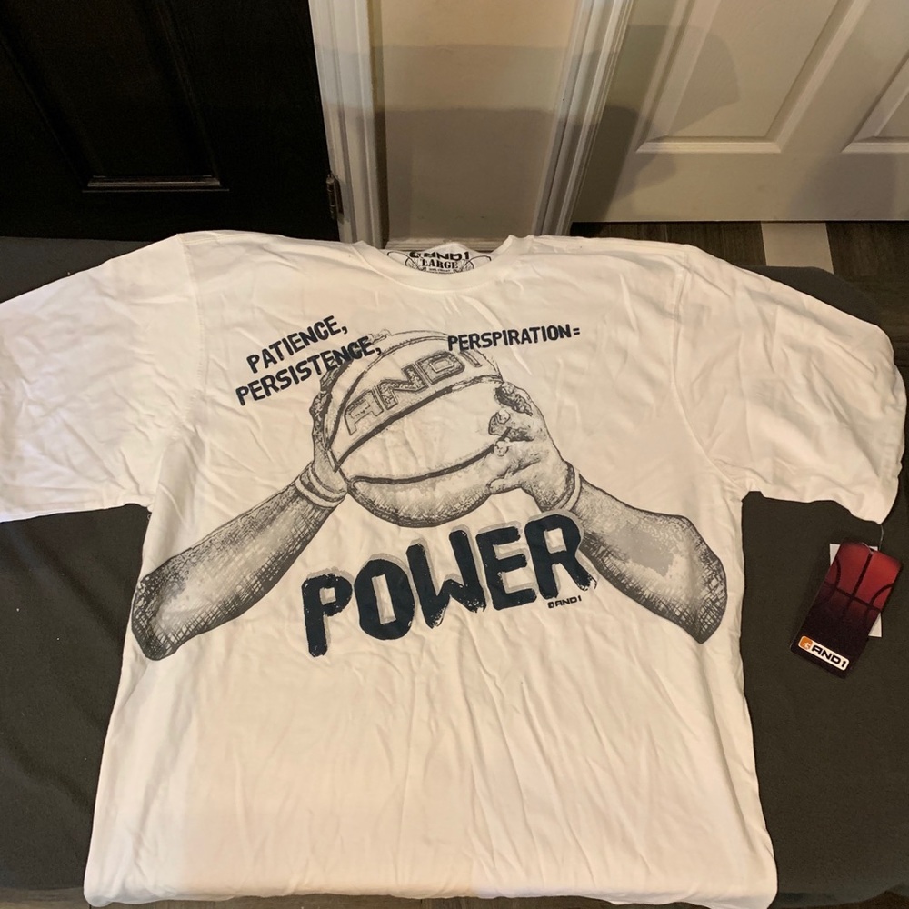 And1 large basketball shirt New